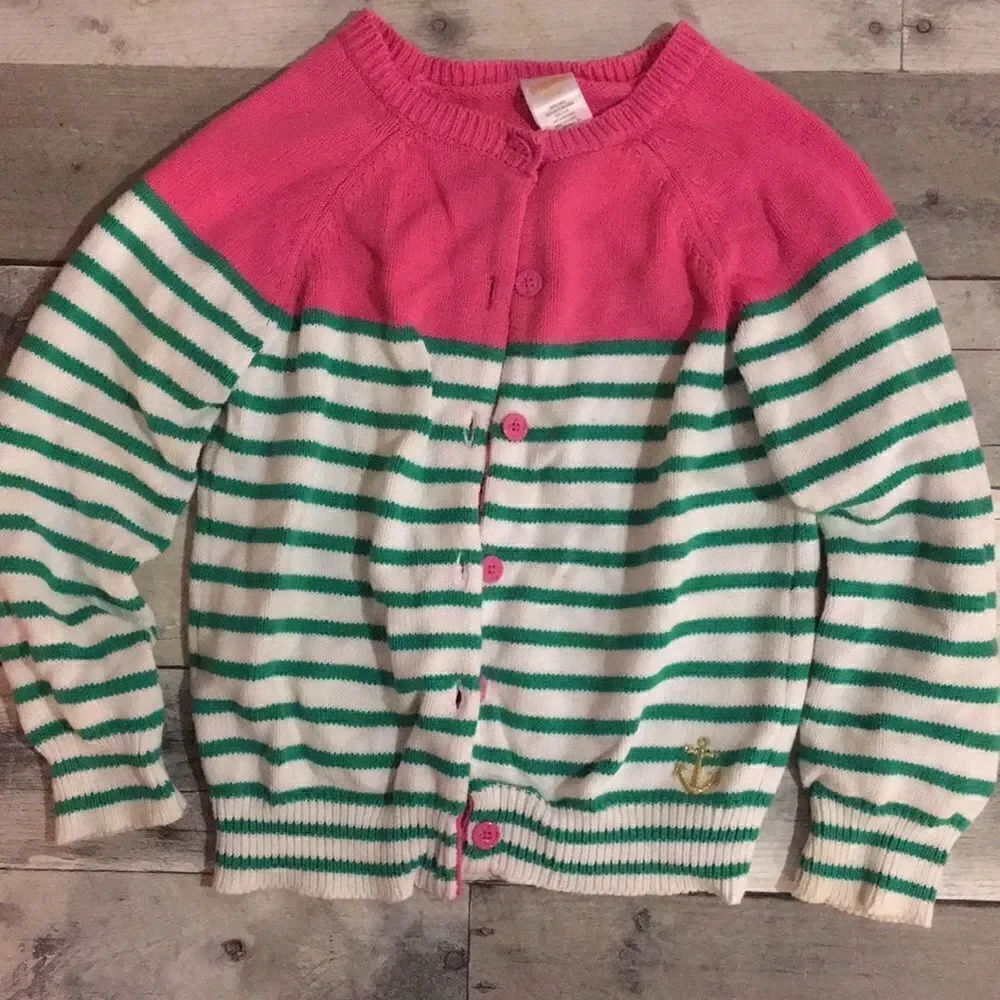 Gymboree button-down cardigan Nautica sweater
